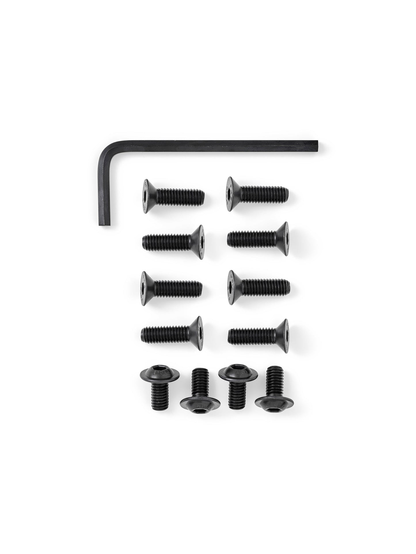 Harbour Column Table, Screws, Black, 8 Pcs. by Audo Copenhagen