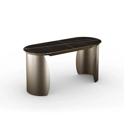 Petalo - Glass Writing Desk by Reflex