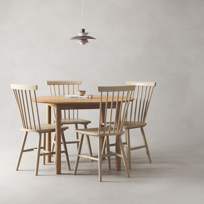Department Wood H17 Windsor Dining Chair Greige