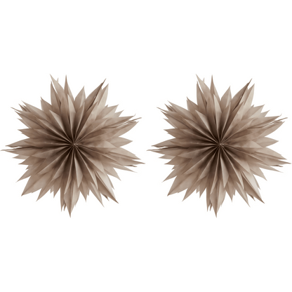 Department Nova Paper Star 50 Warm Grey Set of 2