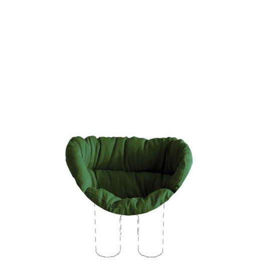 CUSHION ROLY POLY ARMCHAIR.