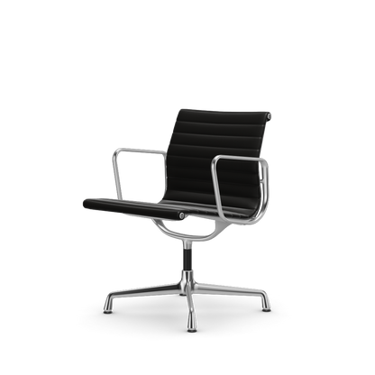 Aluminium Chairs EA 108 swivel – Conference (Cover material - Fabric Leather)