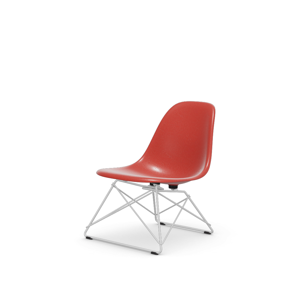 Eames Fiberglass Side Chair LSR (without upholstery).