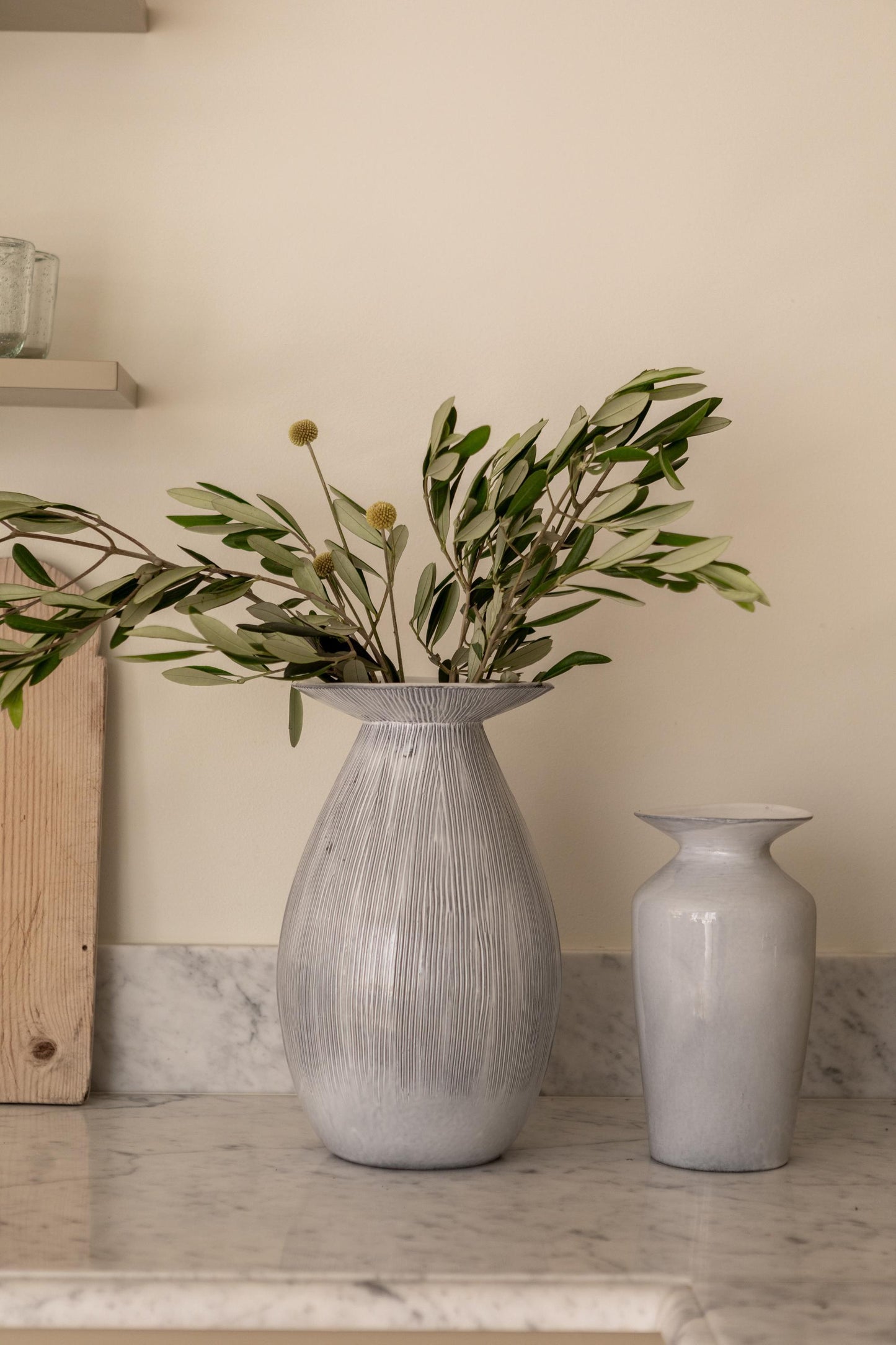 Department Mushu Vase Small Grey