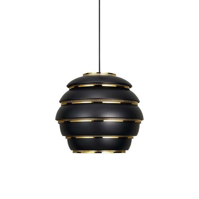 A331 “BEEHIVE“ - Aluminium pendant lamp.