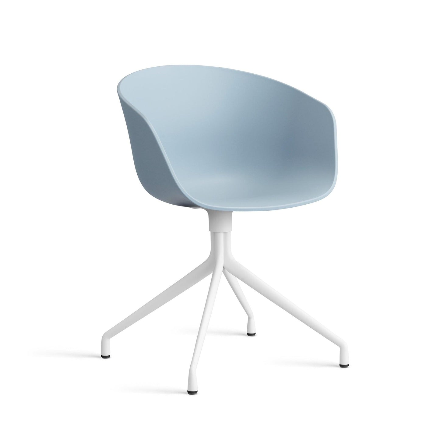 About A Chair Aac 20 by Hay #Polypropylene | Slate Blue/White Powder coated Aluminium