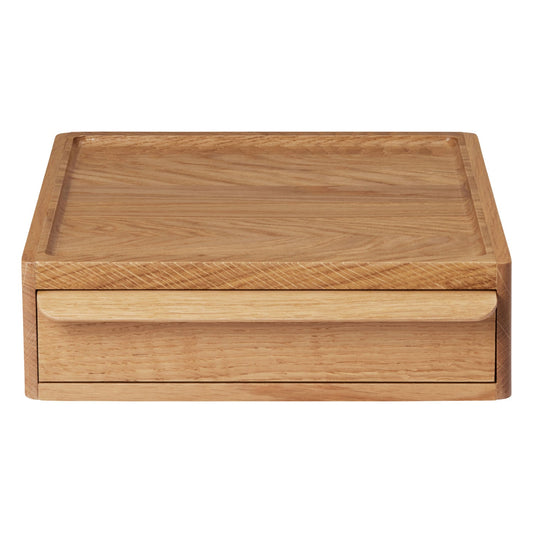 AB020D wall desk drawer, lacquered oak