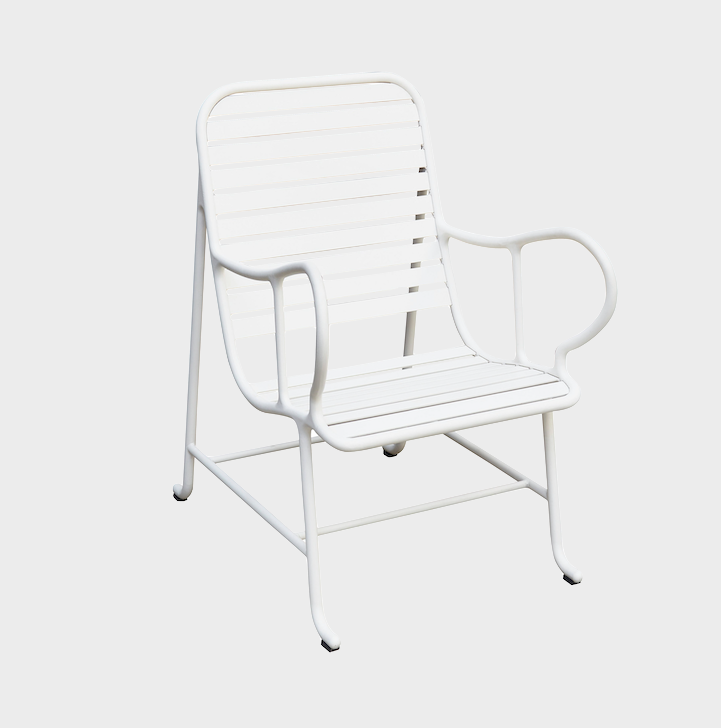 GARDENIAS OUTDOOR - Garden armchair with armrests by BD Barcelona Design