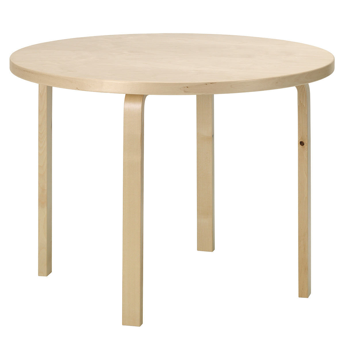 Aalto table 90A, wild birch