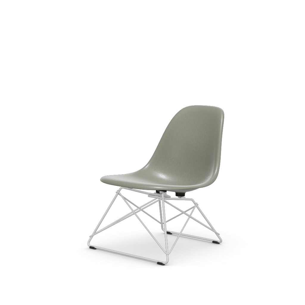 Eames Fiberglass Side Chair LSR (without upholstery).