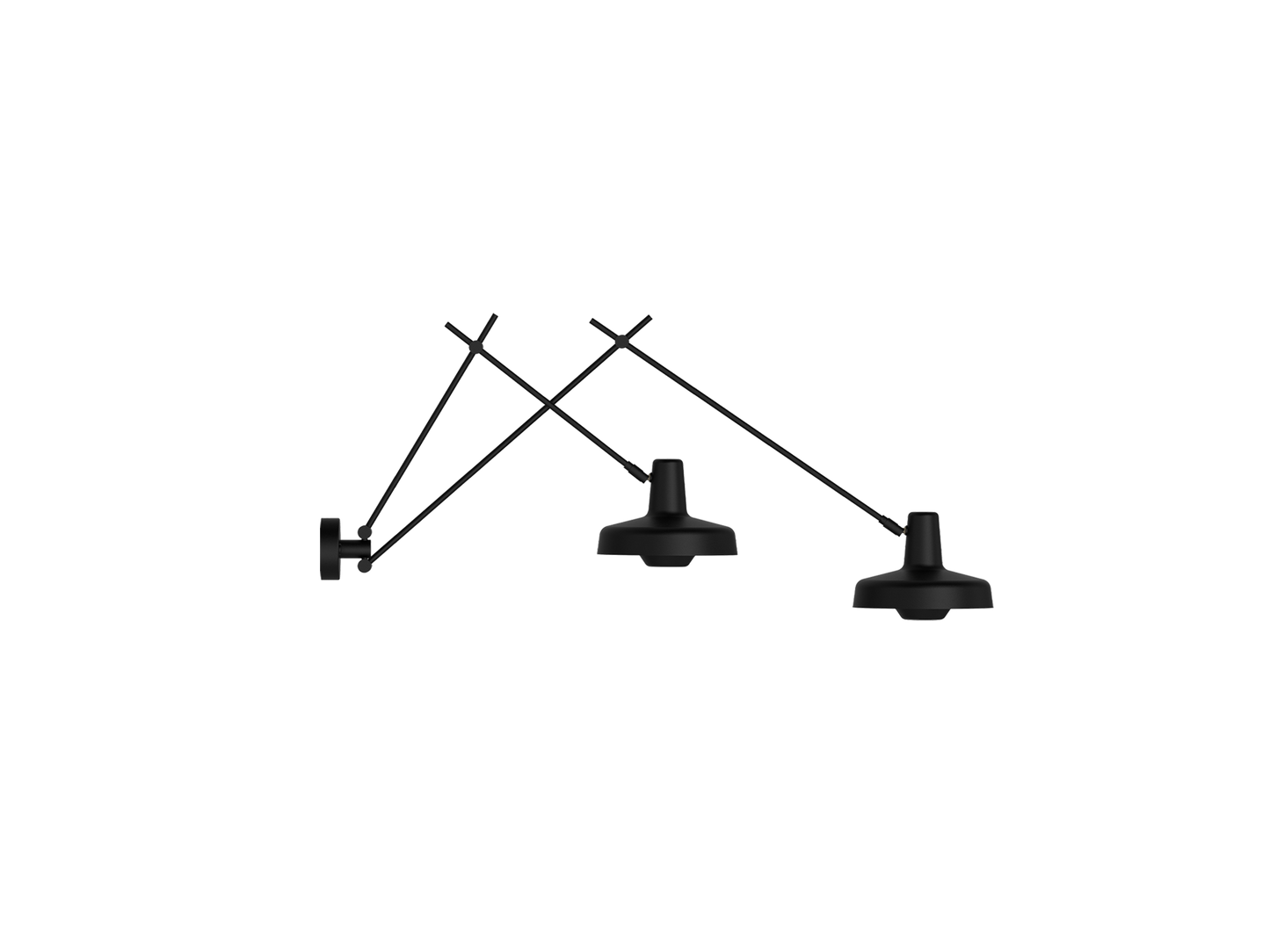Arigato Double Long Short Wall Lamp