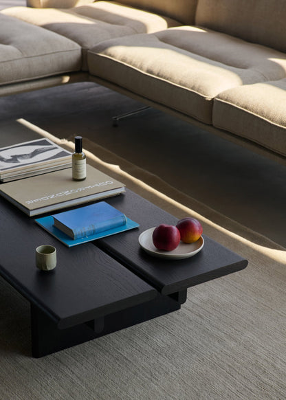 Ita OS3 coffee table, 110 x 60 cm, dark stained oak