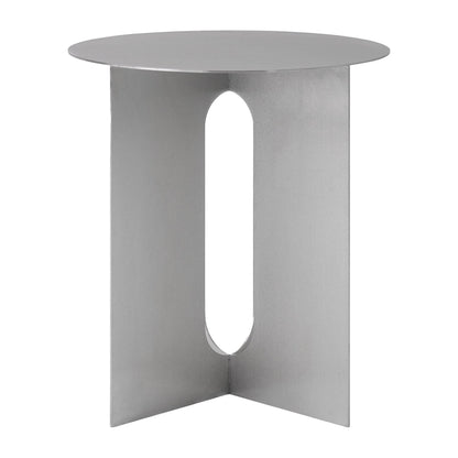 Androgyne side table, 40 cm, steel