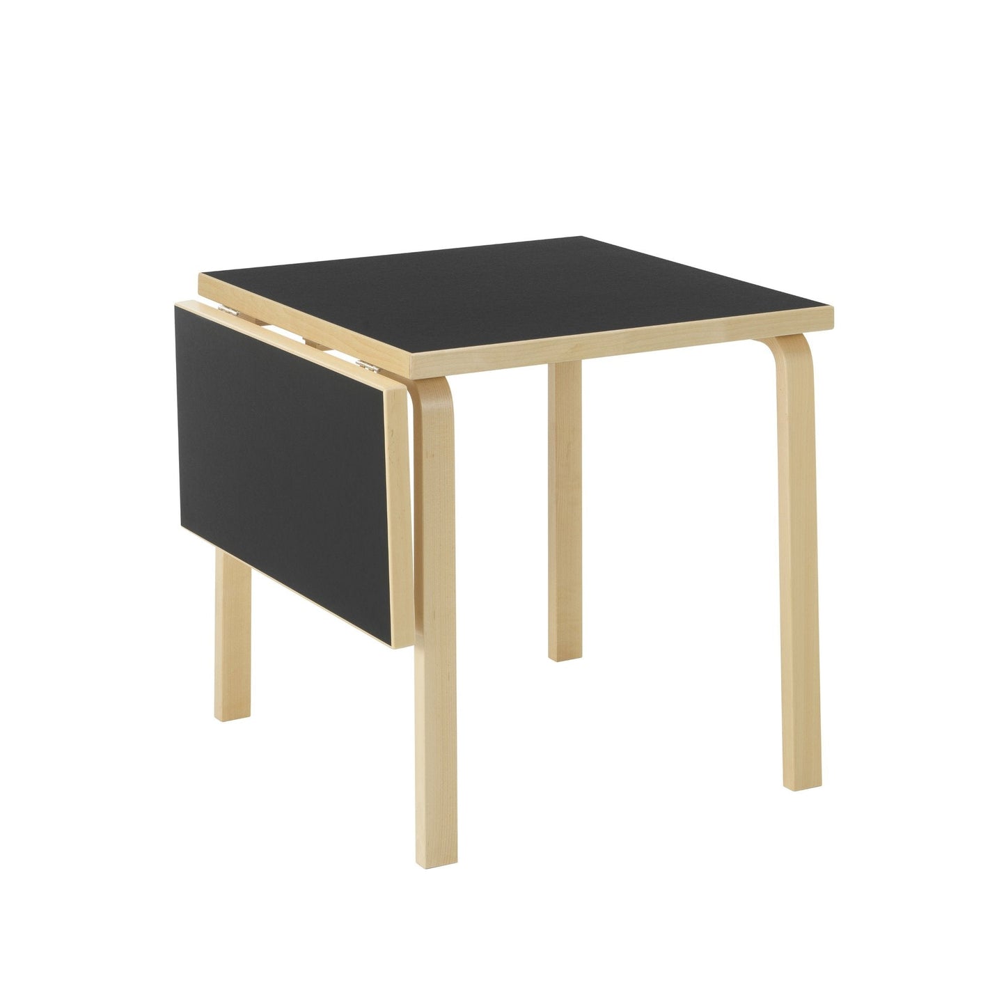 Artek Aalto Table Foldable DL81C — birch/black linoleum