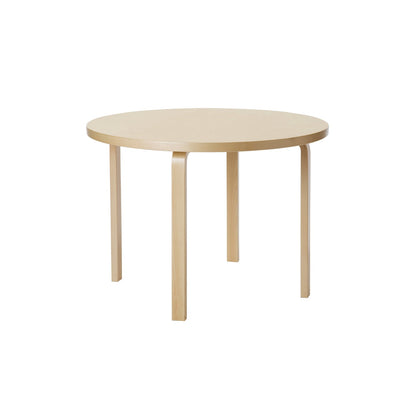 [Domestic Stock/In-Store Display] AALTO 90A - Round wooden table