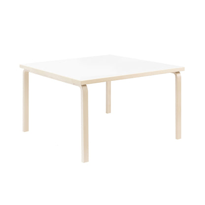 Artek Aalto Table 84 — birch/white laminate