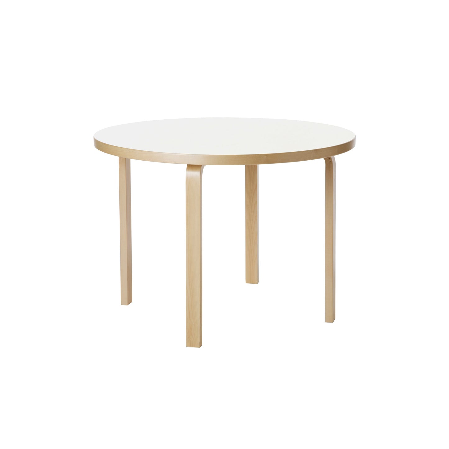 Artek Aalto Table 90A — birch/white laminate