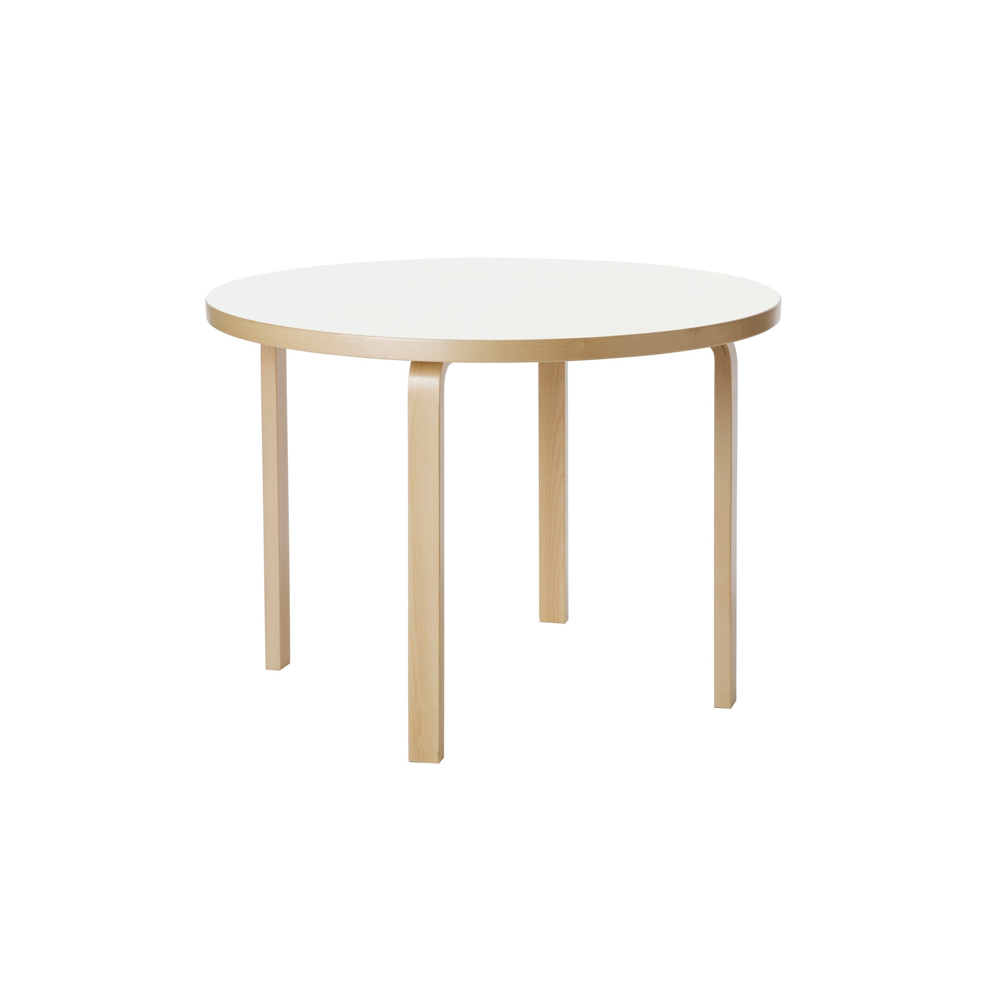 Artek Aalto Table 90A — birch/white laminate