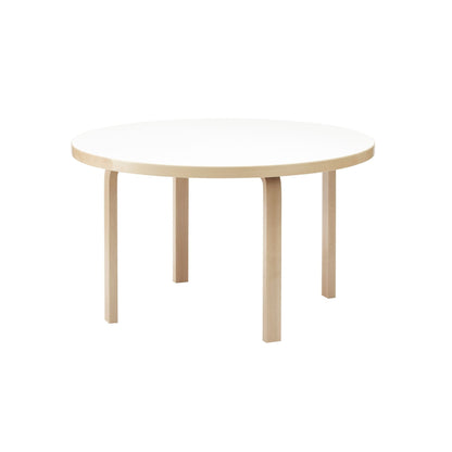Artek Aalto Table 91 — birch/white laminate