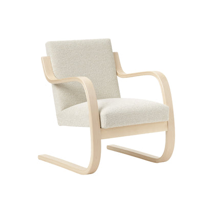 Artek Armchair 402 — birch/natural white Nubia fabric