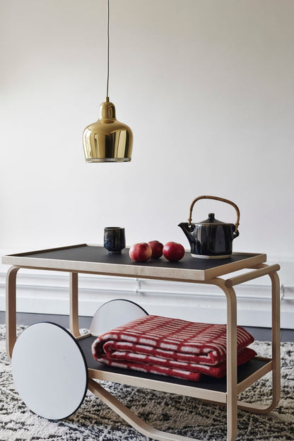 Aalto tea trolley 901, black - birch
