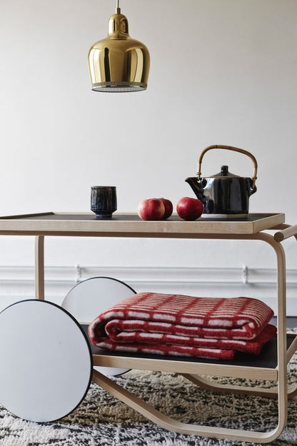 Aalto tea trolley 901, black - birch