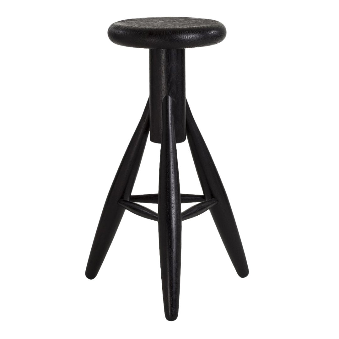 ROCKET - Wooden bar stool.