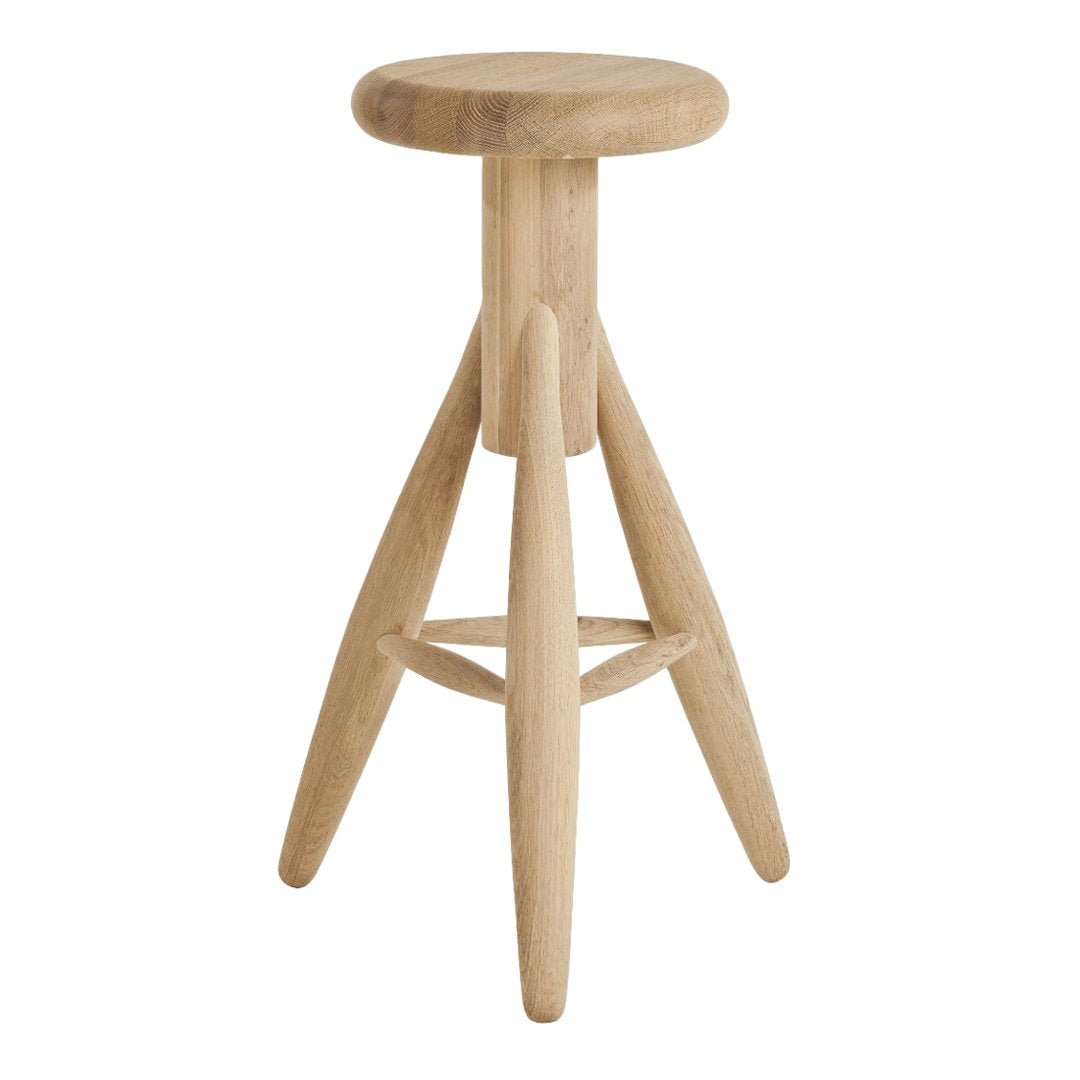 ROCKET - Wooden bar stool.