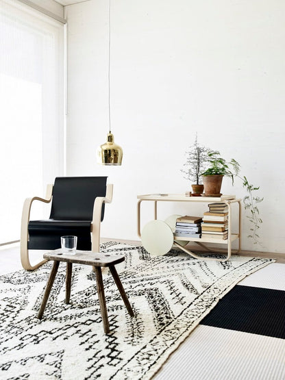 Aalto tea trolley 901, white - birch