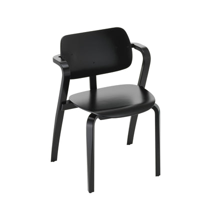 Artek Aslak Chair — black lacquered