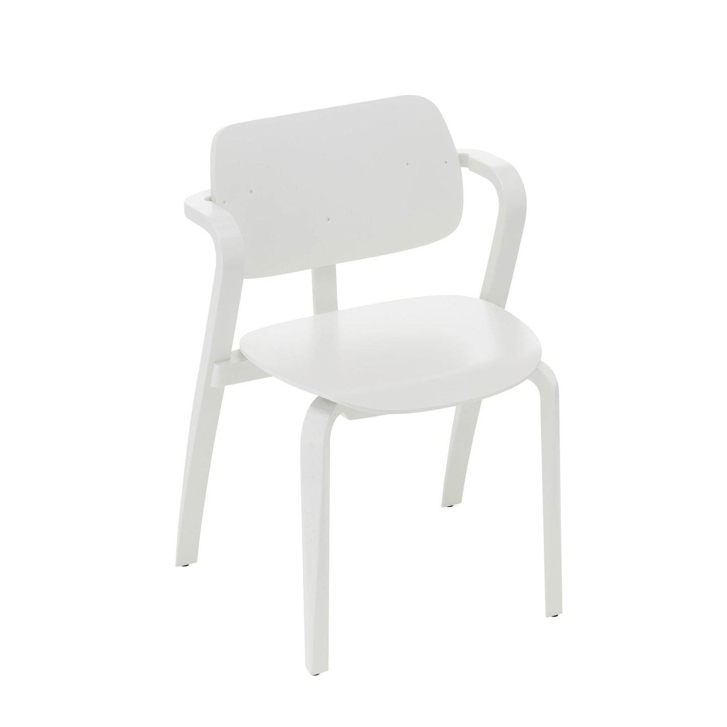 Artek Aslak Chair — white lacquered