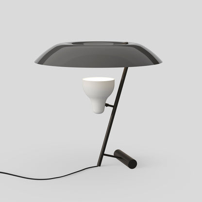 Table Lamp Model 548 by Astep #Dark Burnished Brass / Grey