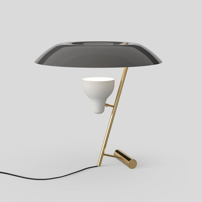 Table Lamp Model 548 by Astep #Polished Brass / Grey