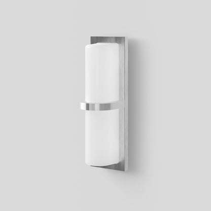 Wall Lamp Ublo by Astep #White Diffuser / Raw Aluminium