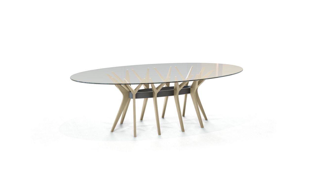 ASTER OVAL DINING TABLE by Roche Bobois