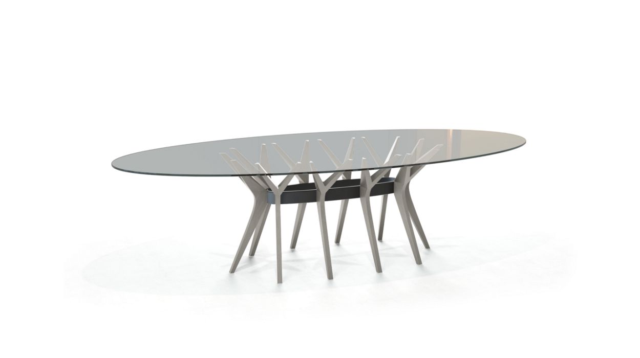 ASTER OVAL DINING TABLE by Roche Bobois