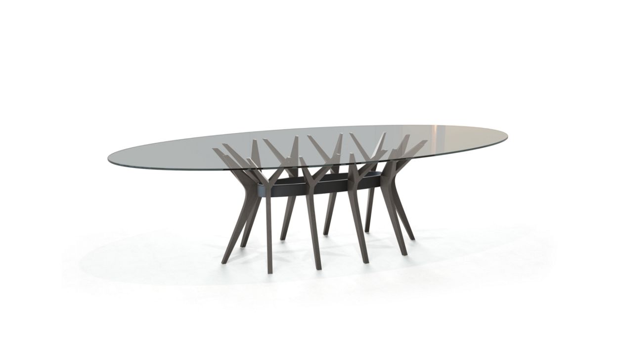 ASTER OVAL DINING TABLE by Roche Bobois