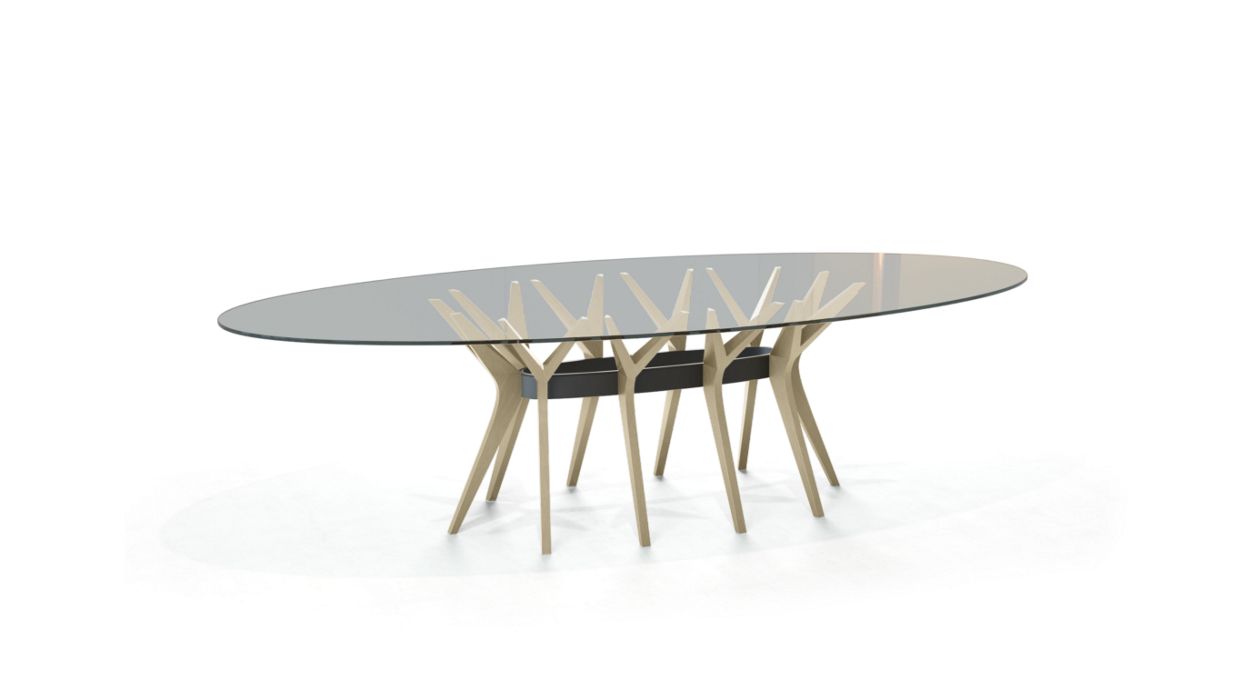 ASTER OVAL DINING TABLE by Roche Bobois