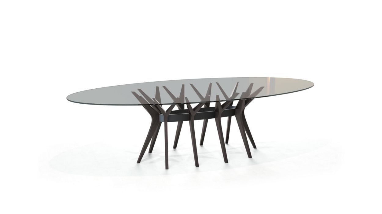 ASTER OVAL DINING TABLE by Roche Bobois