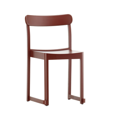 Artek Atelier Chair — dark red lacquered