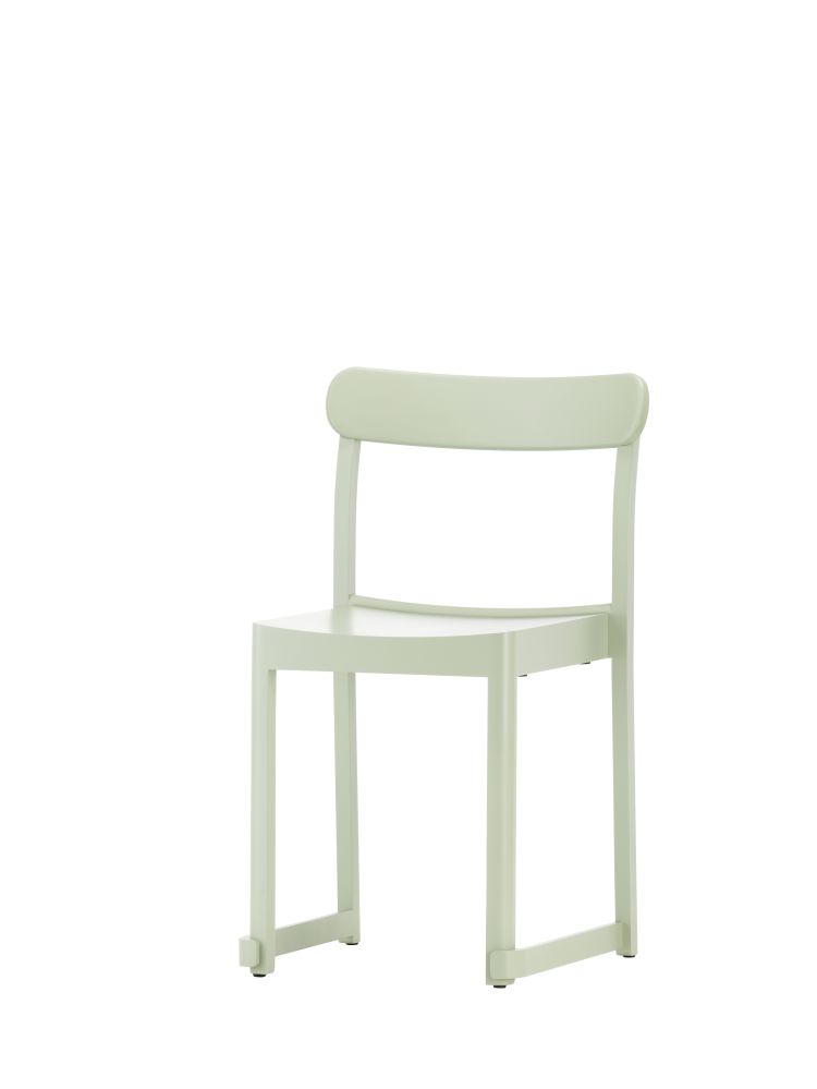 ATELIER - Stackable wooden chair.