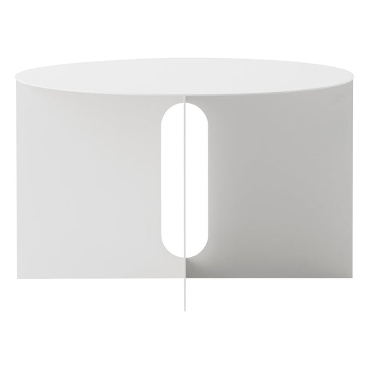 Androgyne side table, 63 cm, ivory
