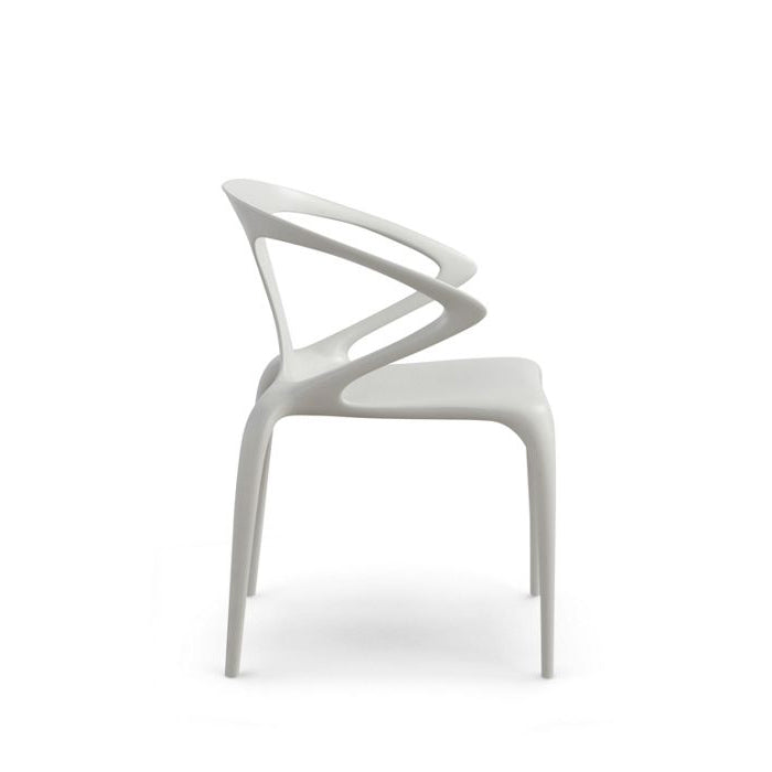 AVA Bridge Mat Dining Armchair by Roche Bobois #Laquer | Mastic