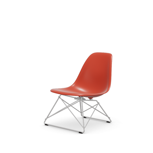 Eames Plastic Side Chair LSR (without upholstery).