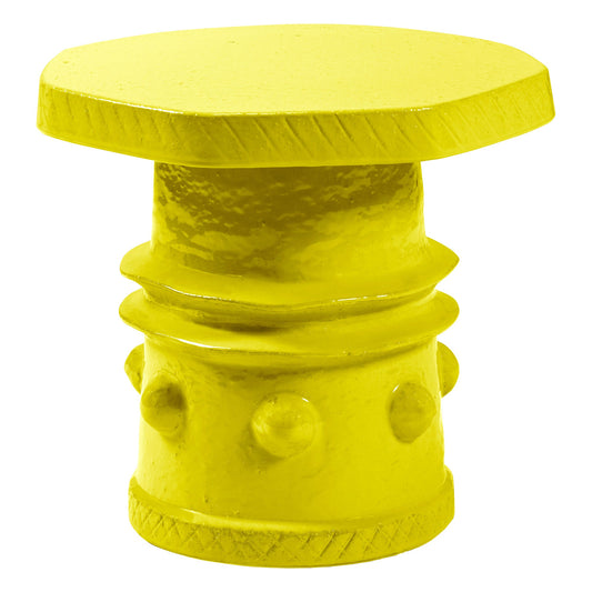 Clara side table 08, yellow