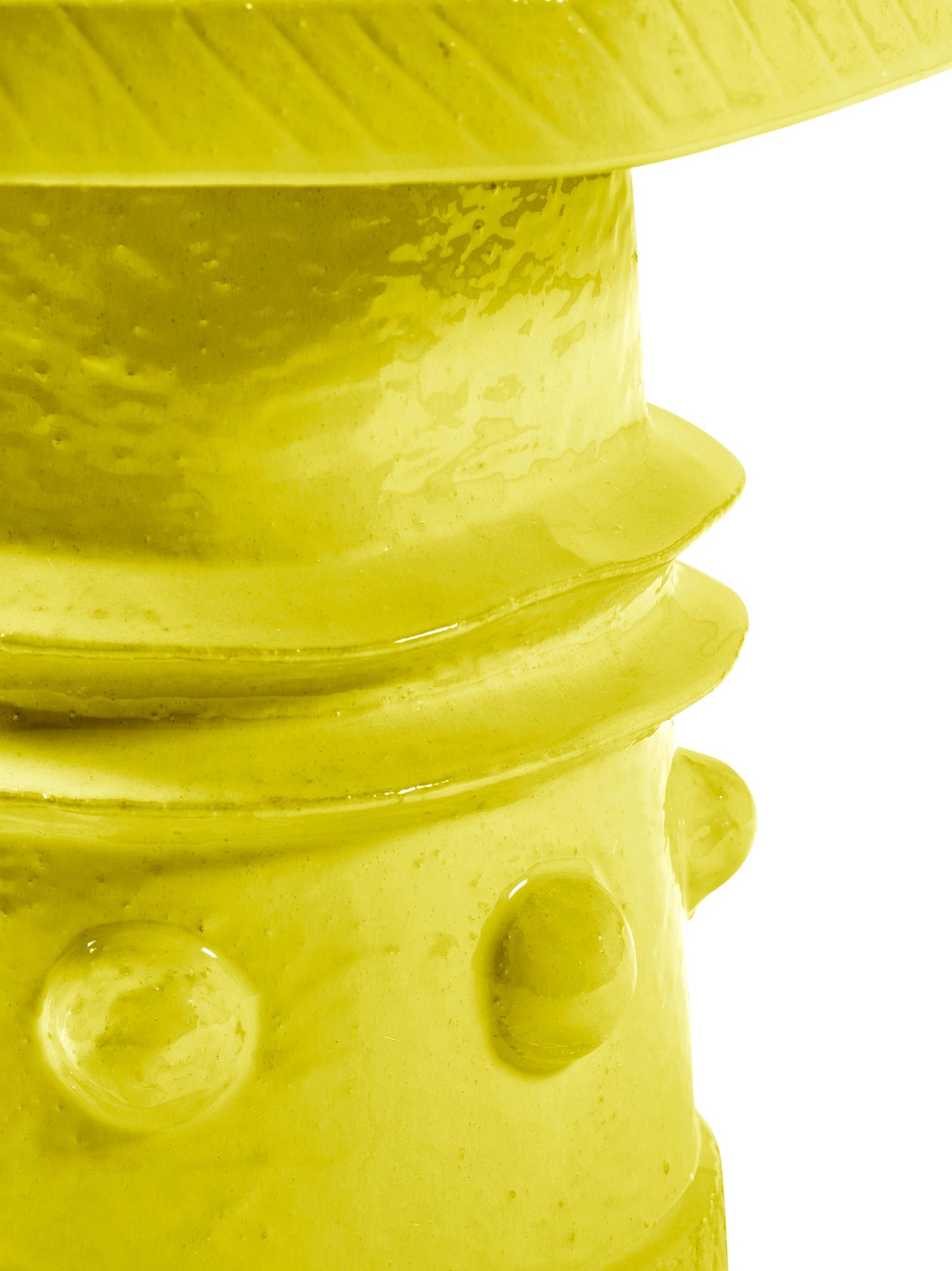 Clara side table 08, yellow