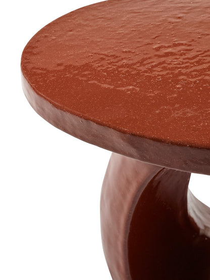Amé side table 10, rust