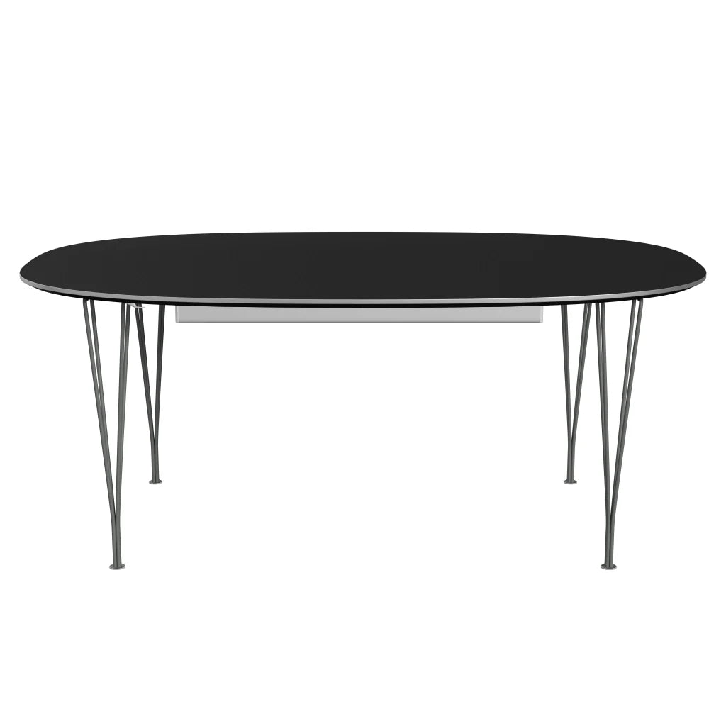SUPERELLIPSE™ - B619, Extendable Dining Table, 180-300 x 120 cm (Table Height - 72 cm) by Fritz Hansen