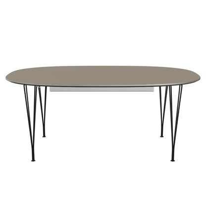 SUPERELLIPSE™ - B619, Extendable Dining Table, 180-300 x 120 cm (Table Height - 72 cm) by Fritz Hansen
