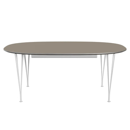 SUPERELLIPSE™ - B619, Extendable Dining Table, 180-300 x 120 cm (Table Height - 72 cm) by Fritz Hansen